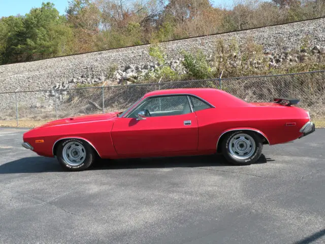 1973 dodge challenger, auto, factory air, build sheet, original laminated title
