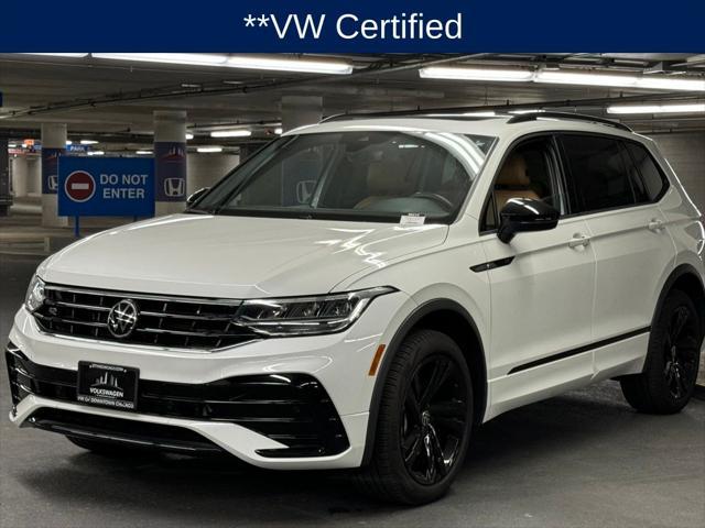 2024 volkswagen tiguan 2.0t se r-line black