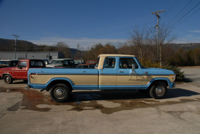 1979 ford f-250 ranger lariat ext cab 4x2 460 automatic a/c cruise