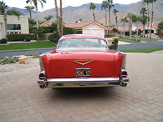 1957 chevrolet bel air hardtop no post. restomod