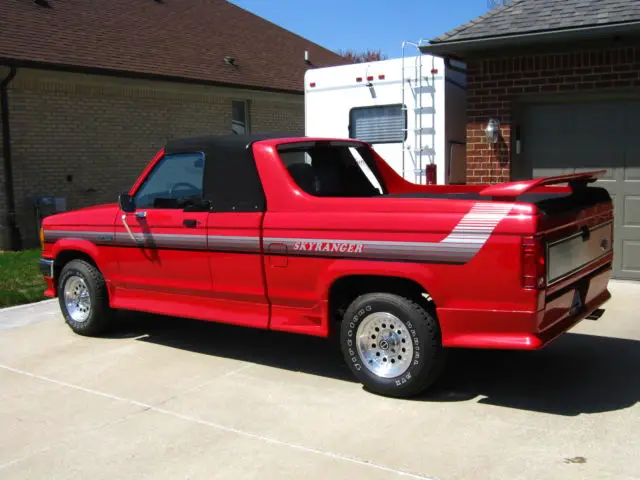 1991 ford skyranger convertible pickup rare 1 of 17 built 7,279 miles like new