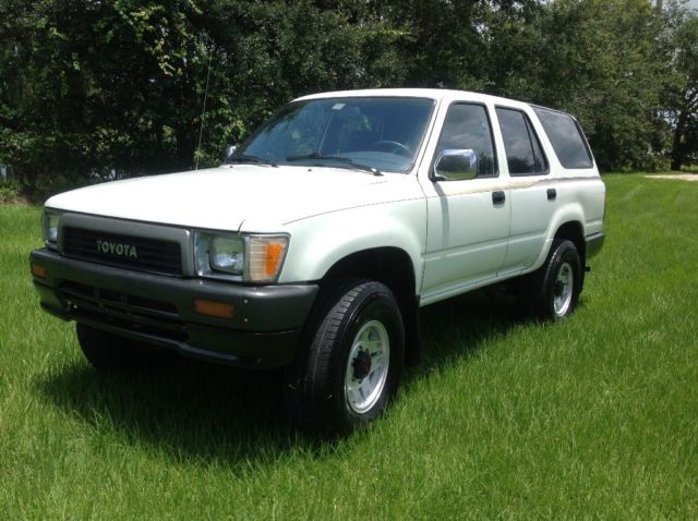 toyota 4runner 4wd 5 speed manual 22re 4 cylinders efi