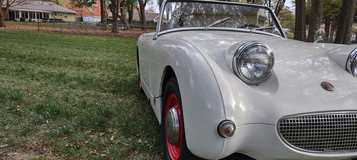 1959 1960 austin-healey sprite driver with extra bonus bugeye with build sheet