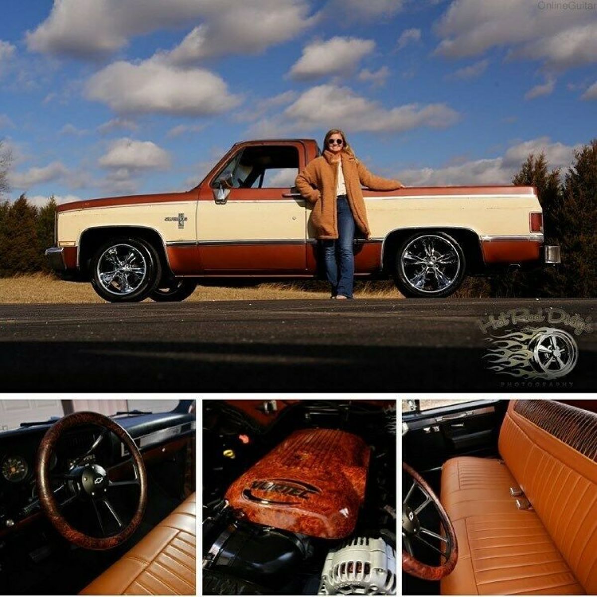 lsx cammed squarebody silverado chevy c10 hot rat street rod patina pickup ac