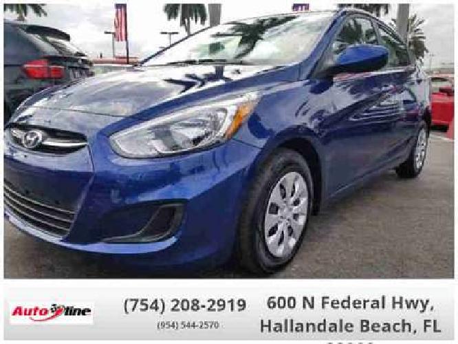 used 2016 hyundai accent for sale in hallandale beach, fl