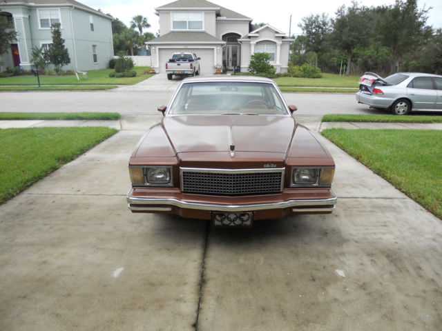 chevrolet monte carlo-1978 original owner classic