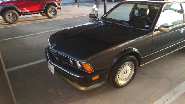 1983 bmw 633csi manual transmission ca/tx car rust free low miles many new parts