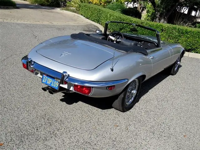 jaguar series 3 xke e-type roadster, 4-sp 55k orig mi, #'s match california car