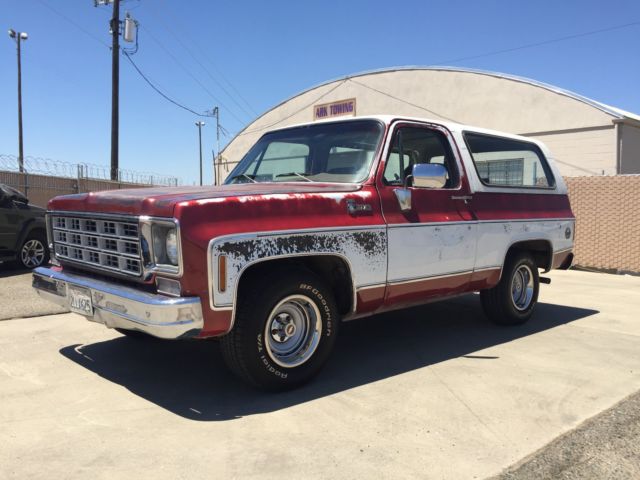 1978 chevy cheyenne k5 factory 2wd full size blazer