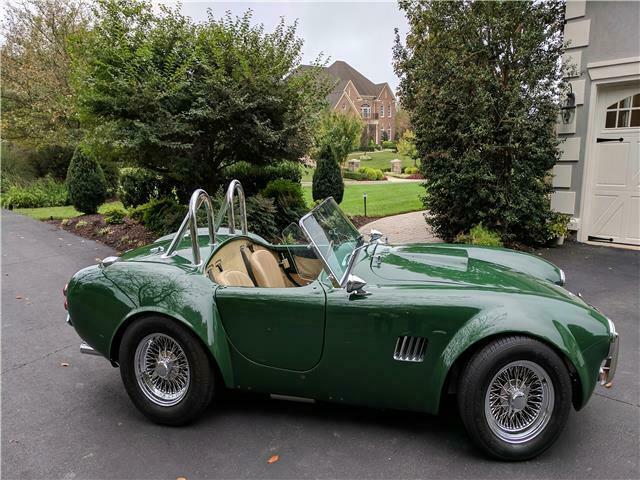 1965 ac cobra replica mark iii roadster by factory five brg wire wheels ford 351