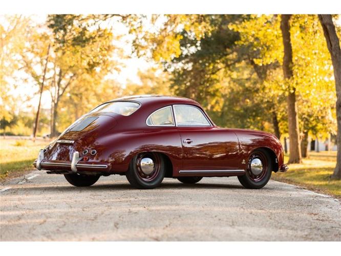 1955 porsche 356 in houston, texas