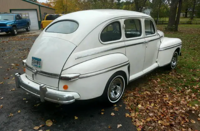 1946 mercury 4 door, rebuilt flathead v8, runs and drives like a 46 merc