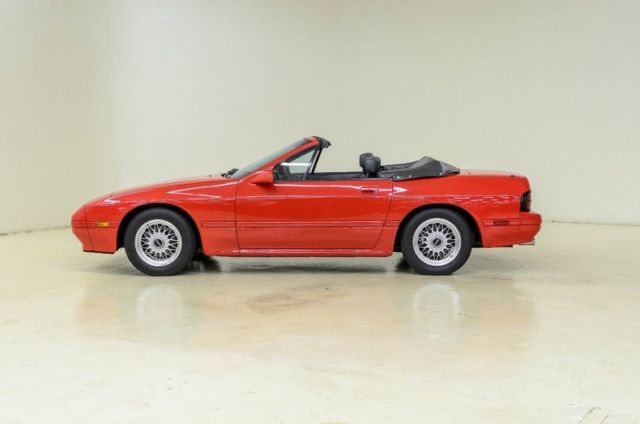1988 mazda rx-7 147982 miles red convertible rotary 5 speed manual