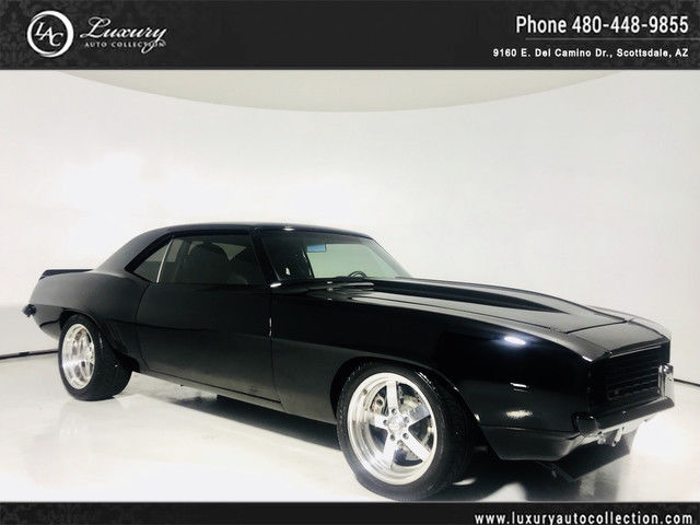 1969 chevrolet camaro resto mod | ls1 motor | corvette c5 suspension | black cou