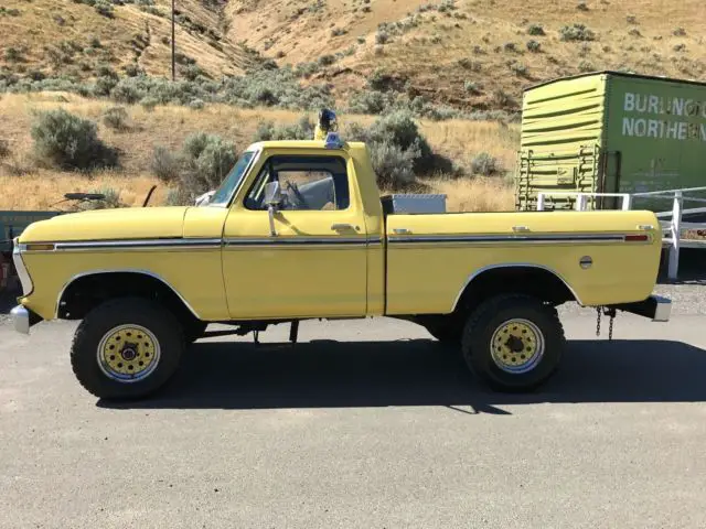 1976 ford f-100 4x4 shortbox