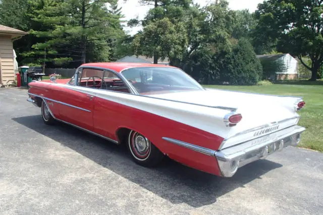 1959 oldsmobile super 88 coupe new exhaust matching numbers