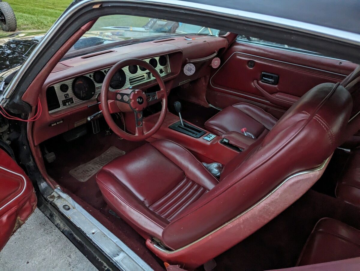 1980 pontiac firebird trans am coupe black rwd automatic ws6
