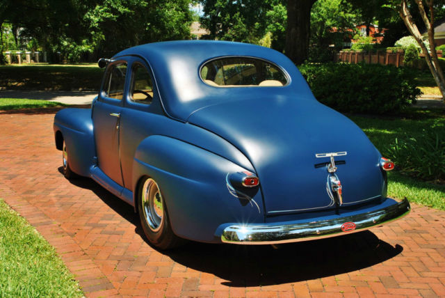 1946 ford deluxe coupe restomod air conditioning! power steering & brakes sweet