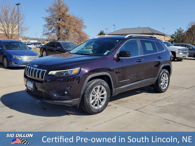 2021 jeep cherokee latitude lux 4x4