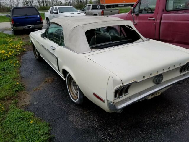 1968 mustang gt convertible, barn find, original , complete