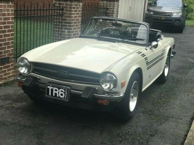 1976 triumph tr-6 very rare runs great