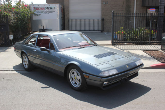 1986 ferrari 412 nt 400 17,000 original miles, paint and interior 1 of 572 built