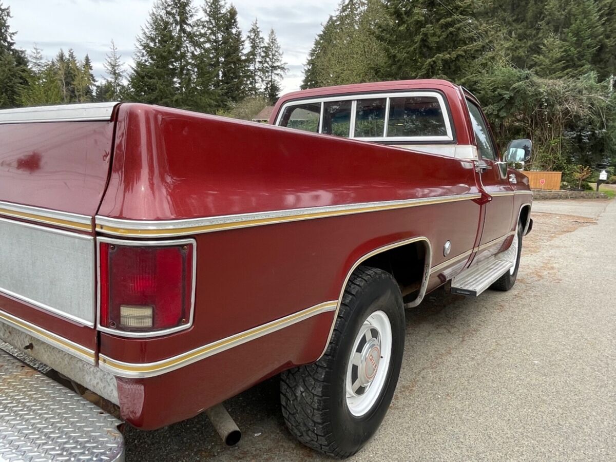 1977 gmc sierra classic 3500 camper special 350 99k original miles no reserve