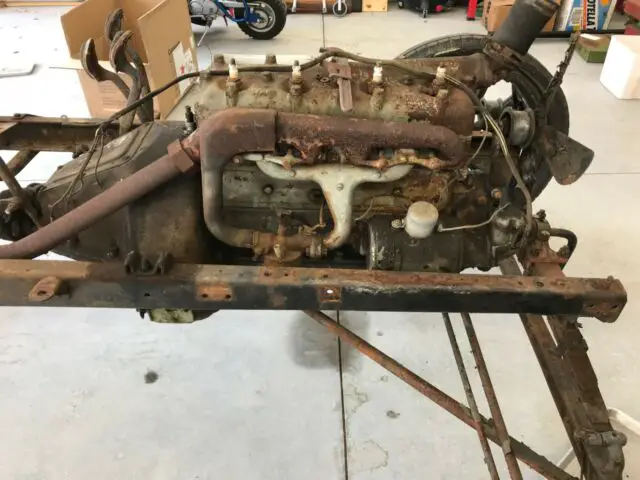 1923 ford model t coup with ruckstell transmission