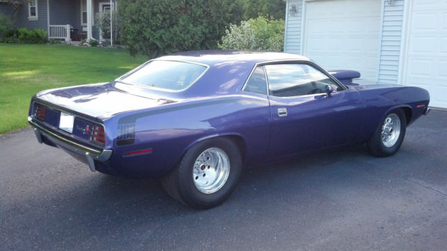 1970 plymouth barracuda cuda pro street