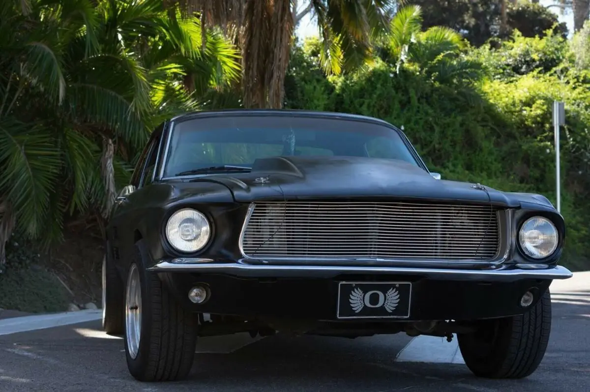 1967 ford mustang coupe black rwd automatic gt