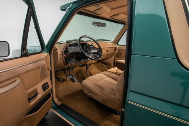 1988 ford bronco eddie bauer edition alpine green suv 351 v8 3 speed automatic