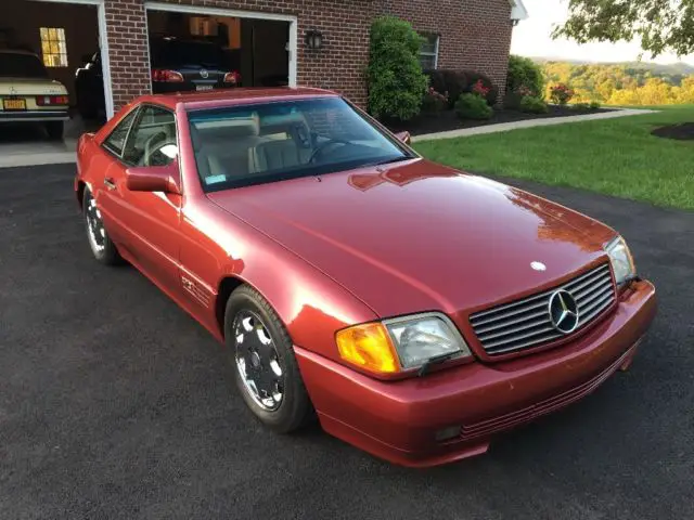 â€œno reserveâ€ by 3rd owner- 1993 mercedes benz sl 600 v12 - 61k documented miles