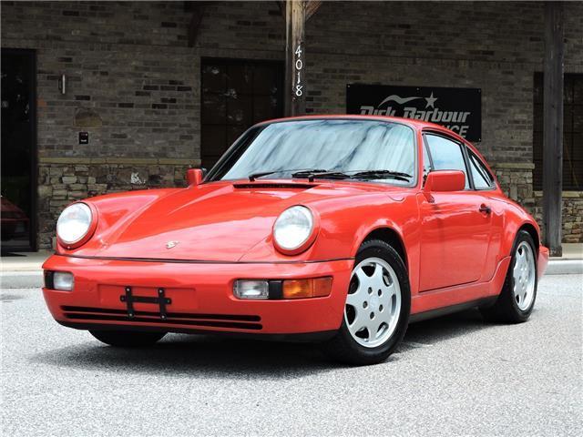 1990 porsche 911 carrera 2 coupe red clean carfax california car
