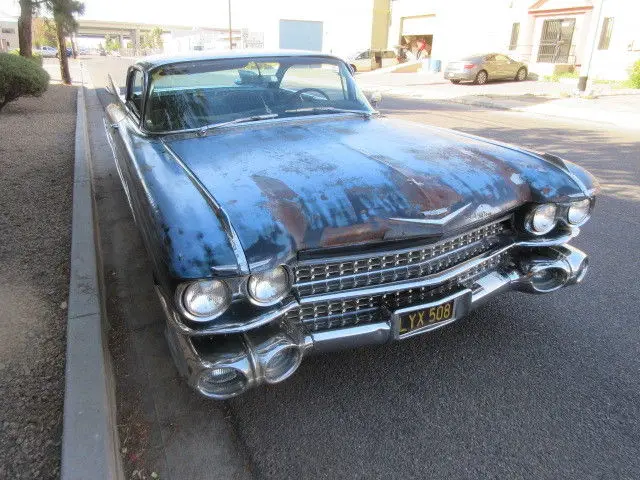 1959 cadillac series 62 coupe, 2drht, dry south western car