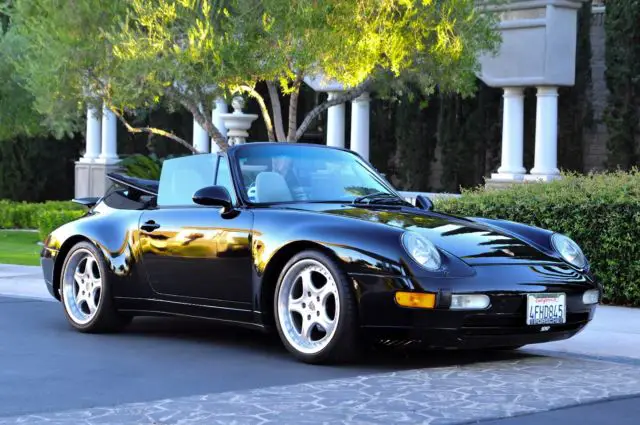 1971 porsche 911 with 1995 convertible body kit. auction no reserve