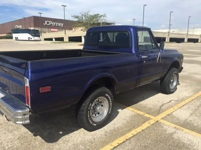 1971 chevrolet k10 custom pickup, 454ci v8, th400 automatic transmission, 4wd