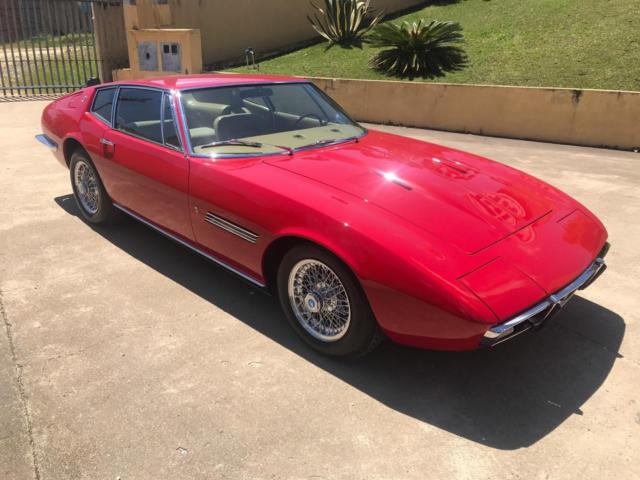 1967 maserati ghibli coupe fully restored