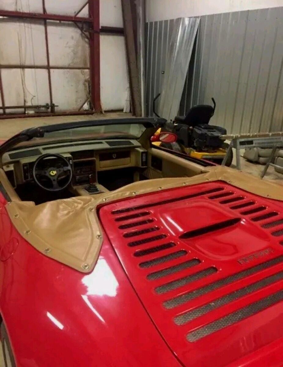 1900 ferrari f355 convertible red rwd manual
