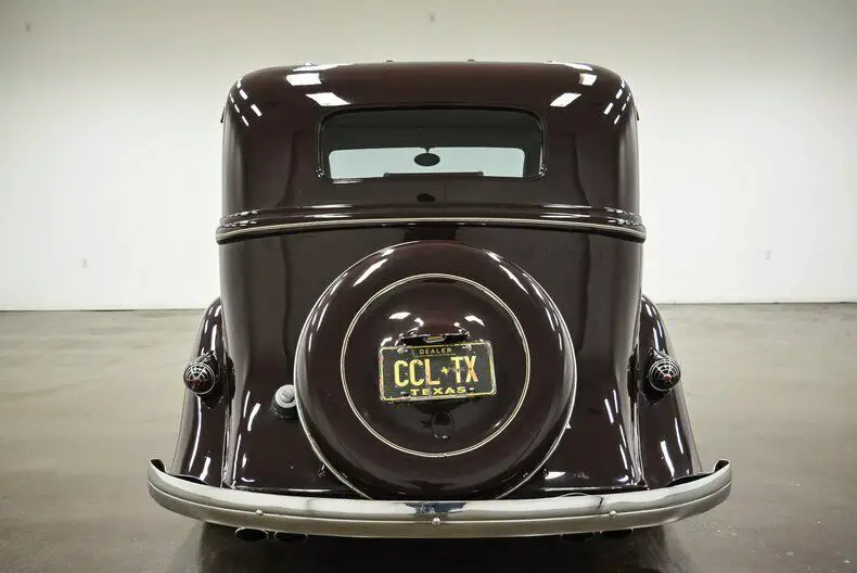 1934 chrysler ca 971 miles royal maroon sedan 350 pontiac v8 700r4
