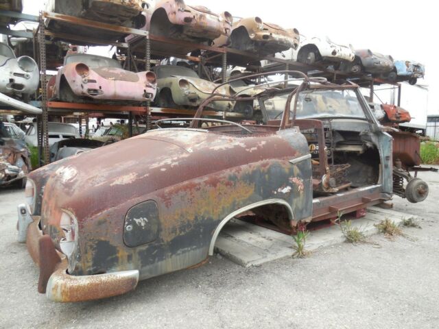 1958 mercedes 220 s convertible ponton project car for parts or restoration 220s