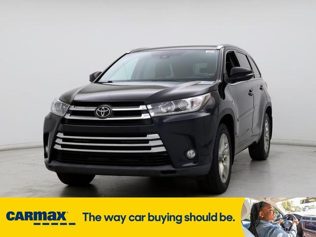 2018 toyota highlander limited