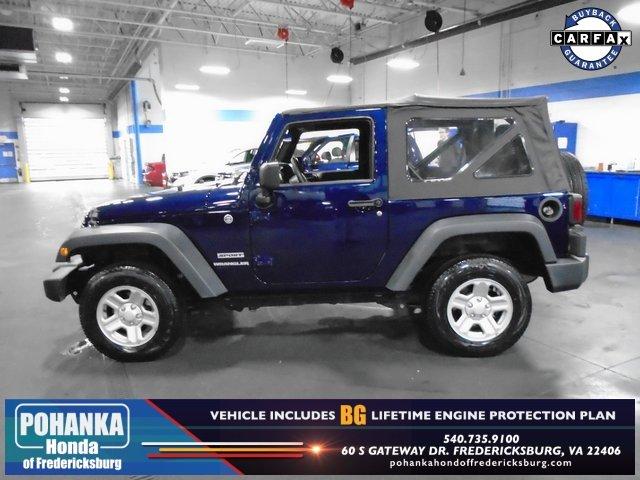 used 2013 jeep wrangler sport fredericksburg, va 22406 for sale in fredericksburg, virginia