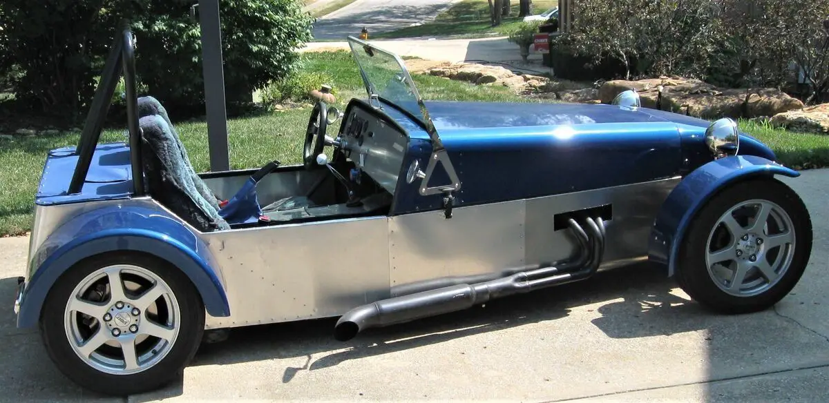 homebuilt tribute to lotus seven-type car