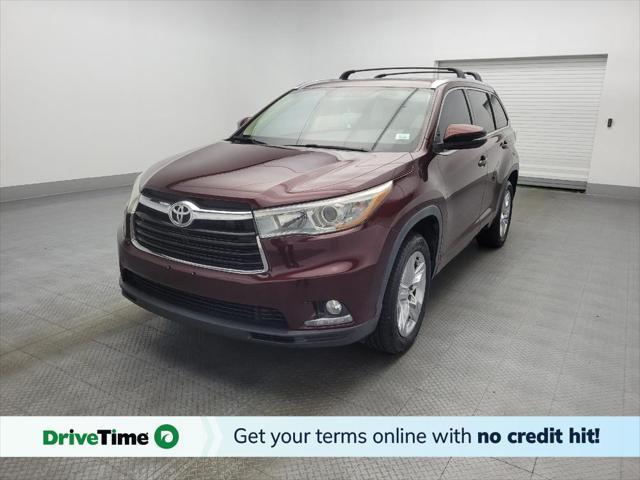 2015 toyota highlander limited
