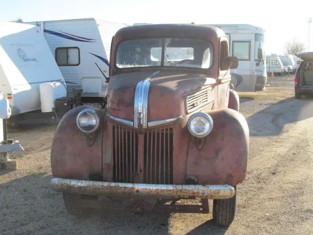 no reserve... 1940 ford one ton pickup truck restore or ratrod! f1 f2 f3