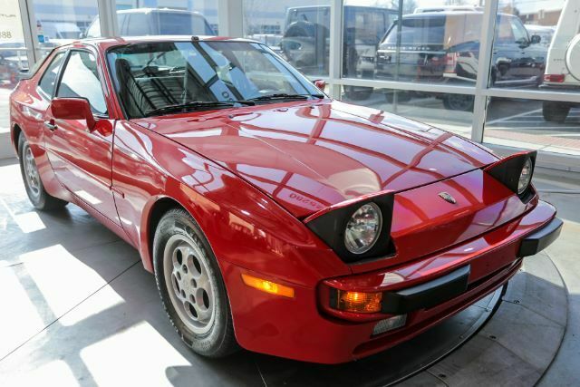 1987 porsche 944 coupe red