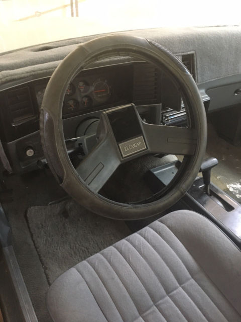 1987 chevrolet el camino 75k miles silver 5.0 l v8 4bl ohv 4-speed