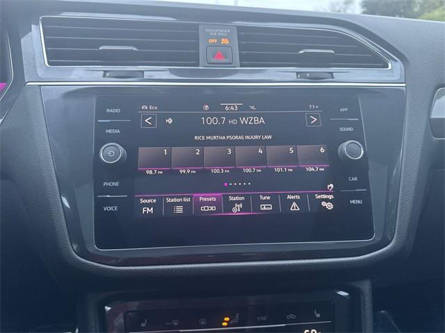 2022 volkswagen tiguan 2.0t se r-line black 4motion