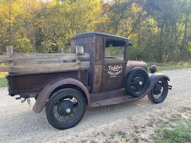 1929 ford model a pick up truck original daily driver patina hd video!