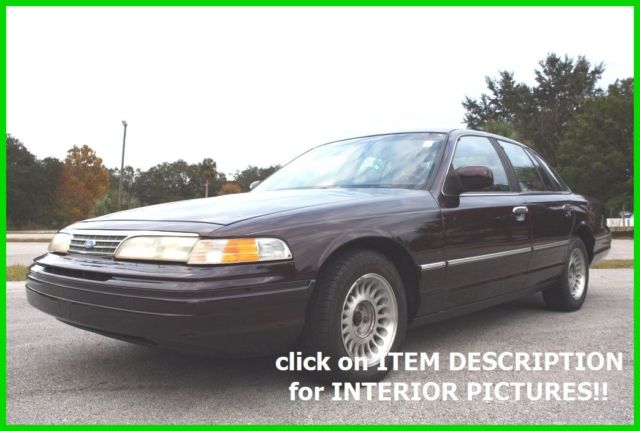 1993 ford crown victoria lx v8 only 54789 miles immaculate no reserve!!
